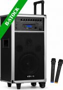 Loudspeakers, ST100 MK2 Portable Sound System 8" BT/CD/MP3/UHF "B-STOCK"