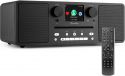 Musikanlæg 'ALT I ET' med CD / Bluetooth / FM, DAB+ og Internetradio / WiFi / 60 Watt / Sort Musikanlæg 'ALT I ET' med CD / Bluetooth / FM, DAB+ og Internetradio / WiFi / 60 Watt / Sort