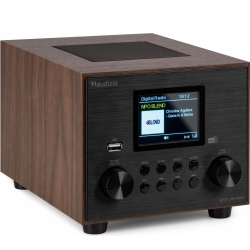 Vieste DAB+ Radio with Subwoofer Wood TILBUD NU