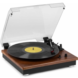 RP112L Record Player BT in/out Light Wood TILBUD NU