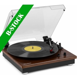 RP112D Record Player BT in/out Dark Wood "B-STOCK" TILBUD NU