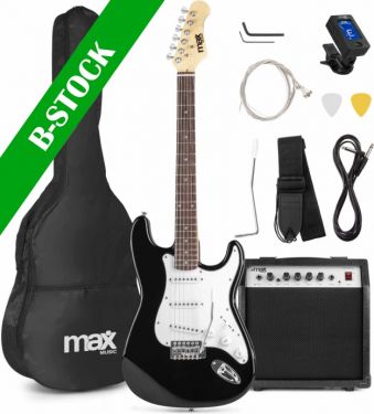 Electric Guitar Pack incl Amp Black "B-STOCK"