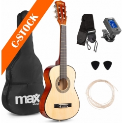 SoloArt Junior 1/4 Classic Guitar Pack Natural "C-STOCK" TILBUD NU