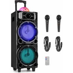 LIVE290 Karaoke Station with Light Show 2x 8” TILBUD NU