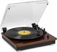 RP112D Record Player BT in/out Dark Wood