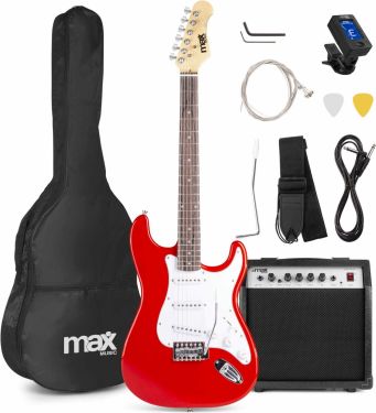 GigKit Electric Guitar Pack Red