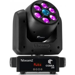 LED Cobra 160 Spot 100W Moving Head med 6x 10W B-Eye LED TILBUD NU