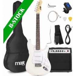 GigKit Electric Guitar Pack White "B-STOCK" TILBUD NU