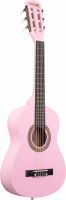 SoloArt Junior 1/4 Classic Guitar Pack Pink