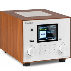 Vieste DAB+ Radio with Subwoofer White TILBUD NU
