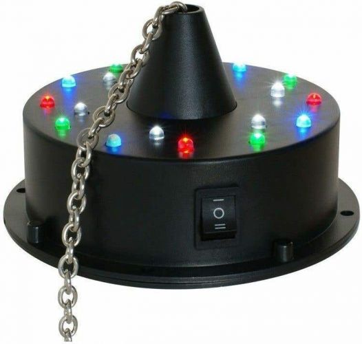 MBW18LED Batteri Diskokulemotor med 18 LED-lys