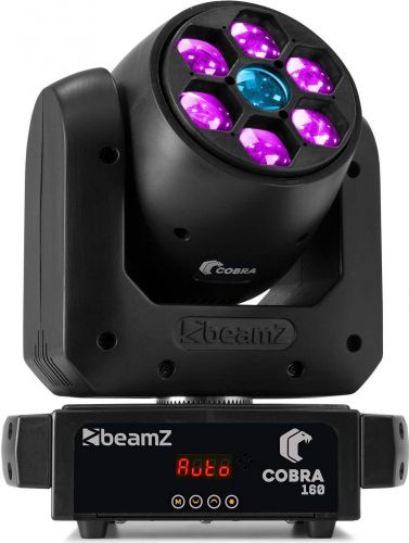 LED

Cobra 160 Spot 100W Moving Head med 6x 10W B-Eye LED
