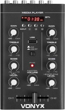 STM500BT 2-Channel Mixer USB/MP3/BT