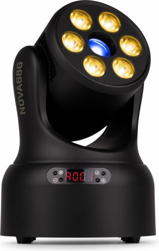 NOVA68G-BK MH Wash Moving Head with Gobo