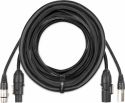 CX07-15 Combi Cable Powerconnector TR - XLR M / Powerconnector TR - XLR F 15m