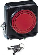 Sirene m. backup batteri - 12Vdc / 290mA (120dB) Sirene m. backup batteri - 12Vdc / 290mA (120dB)