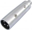 Adaptors, Omnitronic Adapter RCA(F)/XLR(M)
