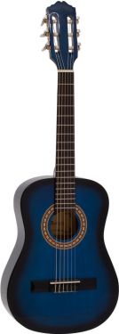 Dimavery AC-303 Classical Guitar 1/2, blue