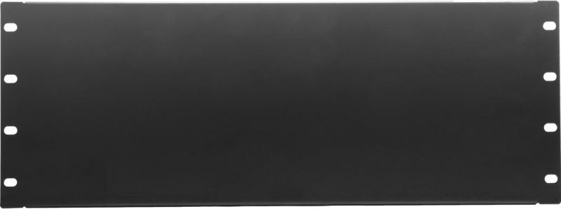 Omnitronic Front Panel Z-19U-shaped steel black 4U