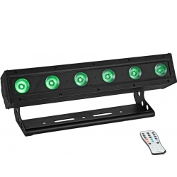 Eurolite AKKU IP BAR-6 Entry QCL QuickDMX TILBUD NU