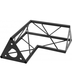 DECOTRUSS SAC-21 Corner 2-way, 90°, black TILBUD NU