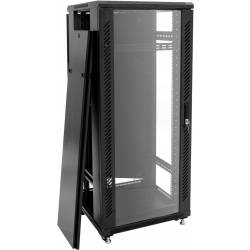 Roadinger SSC-20 Steel Cabinet with Glass Door 20U TILBUD NU