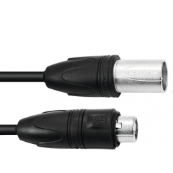 PSSO DMX Cable IP65 3-pin 15m black TILBUD NU