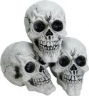 Europalms Halloween Skull, 3x