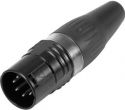 HICON XLR plug 5-pin HI-X5CM-B