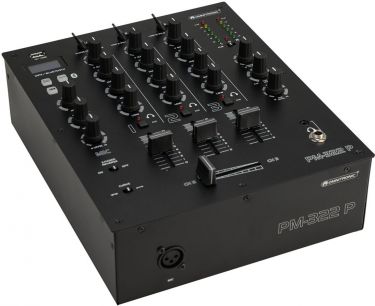 Omnitronic PM-322P 3-Channel DJ Mixer with Bluetooth & USB Player
