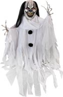 Europalms Halloween Figure Clown Gildo, animated, 80cm