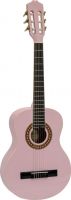 Dimavery AC-303 Classical Guitar 3/4, pink