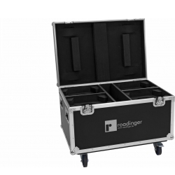 Roadinger Flightcase 4x EYE-740 MK2 with wheels TILBUD NU