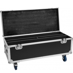 Roadinger Flightcase 2x LED TMH Bar-S120 with wheels TILBUD NU
