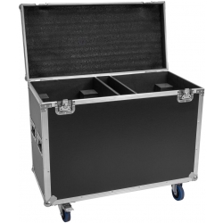 Roadinger Flightcase 2x IP TMH-H760 with wheels TILBUD NU
