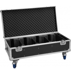 Roadinger Flightcase 4x PLL-576 CW/WW with wheels TILBUD NU
