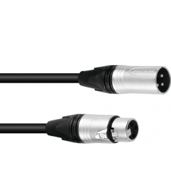 SOMMER CABLE XLR cable 3-pin 10m bk Neutrik TILBUD NU