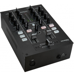 Omnitronic PM-202FX 2-Channel DJ Mixer with Filter, FX and Bluetooth TILBUD NU
