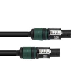 PSSO Speaker cable Speakon 4x2.5 0.5m bk TILBUD NU
