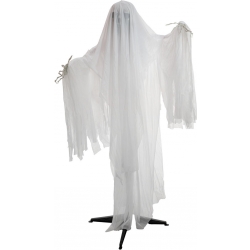 Halloween Dekoration, Animeret Figur Med Lys- og Lydeffekter, Spøgelset Kari, 17