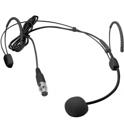 Omnitronic UHF-600 Headset Microphone. black TILBUD NU