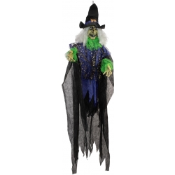 Halloween Dekoration, Animeret Figur med Lys- og Lydeffekter, Den Mørke Mose Hek