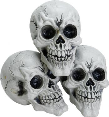Europalms Halloween Skull, 3x