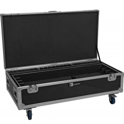 Roadinger Flightcase 8x AKKU IP Pixel Tube 360° PRO CRMX with charging function