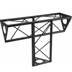 DECOTRUSS SAT-35 T-piece 3-way vertical, black TILBUD NU