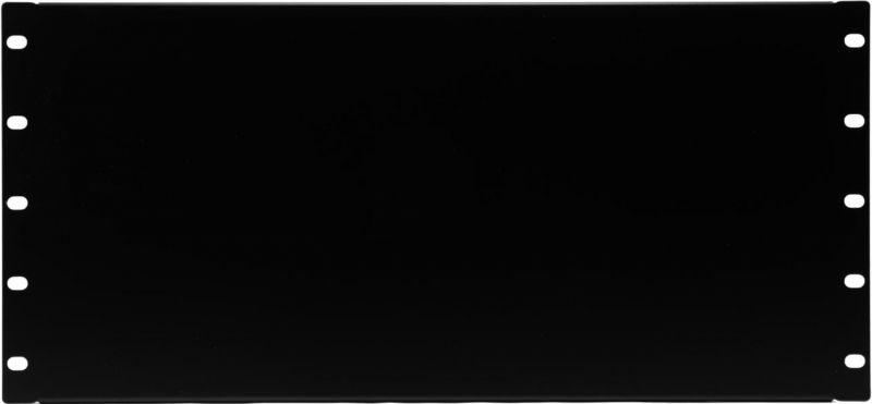Omnitronic Front Panel Z-19U-shaped steel black 5U