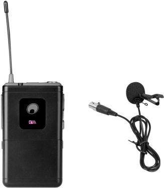 Omnitronic UHF-E Series Bodypack 523.1MHz + Lavalier Microphone