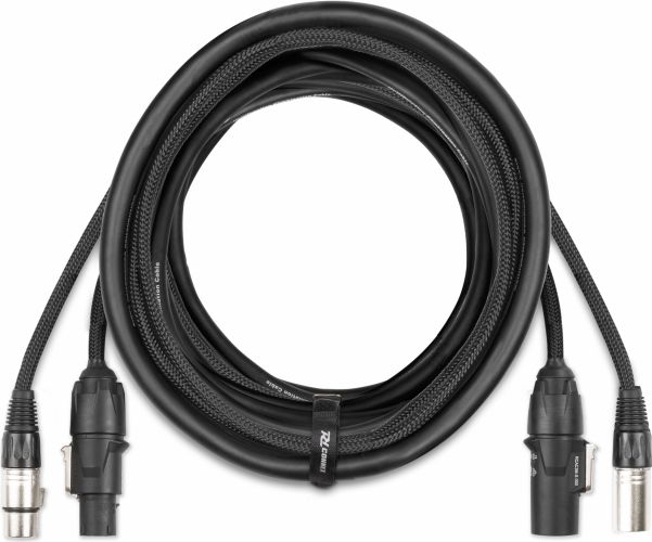 CX13-10 Combi Cable Powerconnector TR - XLR M / Powerconnector TR - XLR F 10m