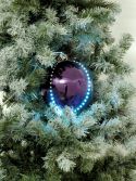 Decor & Decorations, Europalms LED Snowball 8cm, purple 5x