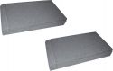 Loudspeakers, Omnitronic Isolator Monitor Speakers 170x300x40 2x